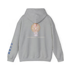 Gekko Bosatsu (Candraprabha) Sacred Amulet Heavy Blend Hooded Sweatshirt