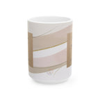 "Embrace Your Bliss" Beige Ceramic Mug