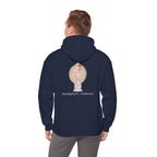 Gekko Bosatsu (Candraprabha) Sacred Amulet Heavy Blend Hooded Sweatshirt