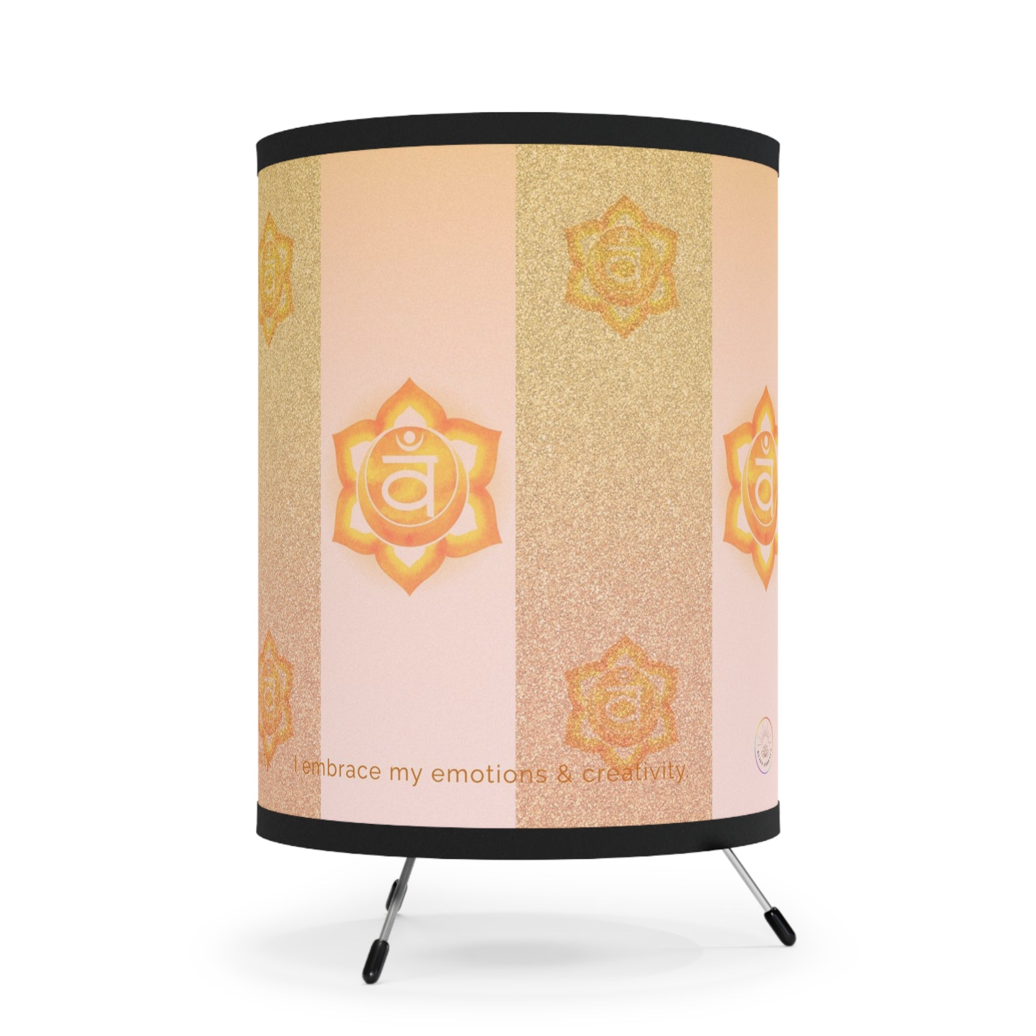 Sacral Chakra Tripod Lamp – Creative Flow