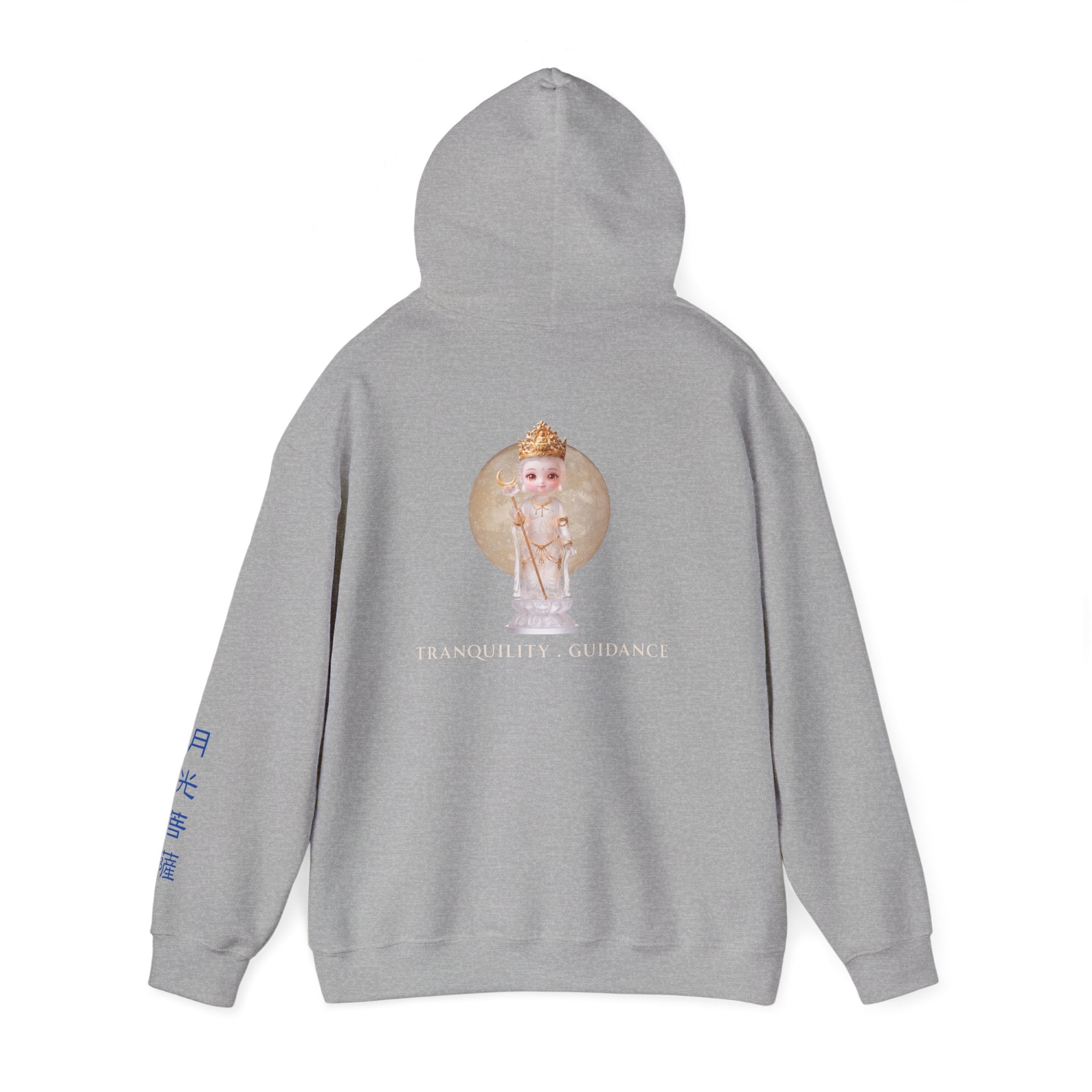 Gekko Bosatsu (Candraprabha) Mystic Amulet Heavy Blend Hooded Sweatshirt