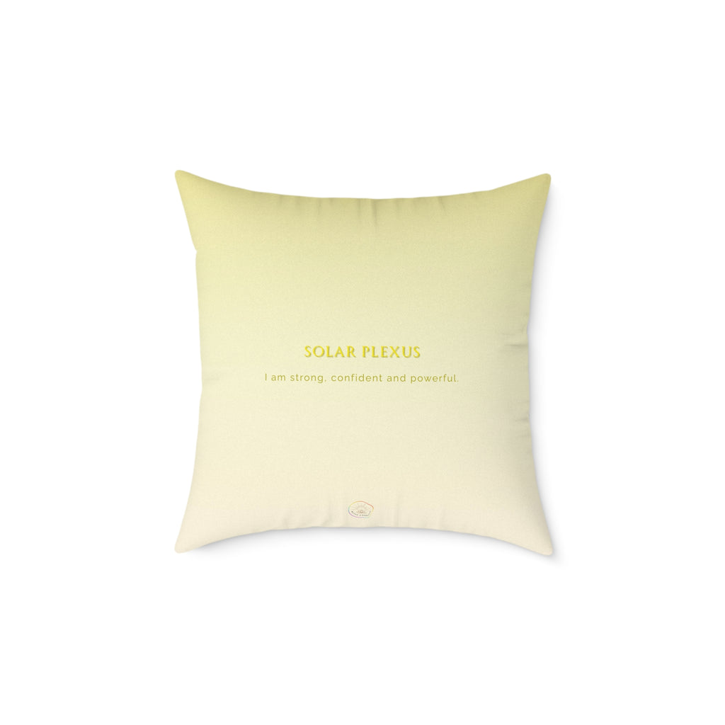 Solar Plexus Chakra Pillow
