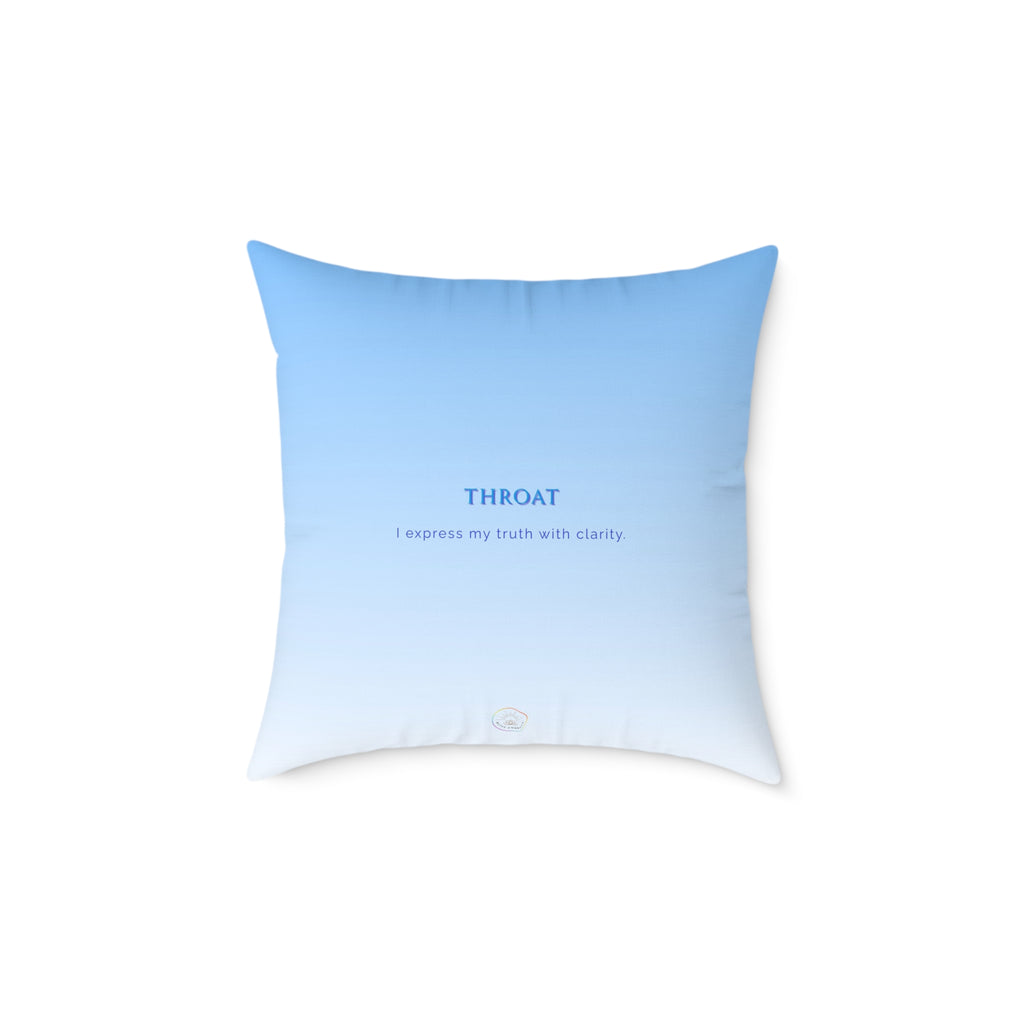 Throat Chakra Pillow