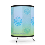Throat Chakra Tripod Lamp – Clear Expression