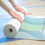 "Peace Begins Inside" Foam Yoga Mat