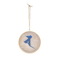 Gekko Bosatsu (Candraprabha) Bonji Mystic Amulet Wood Sign