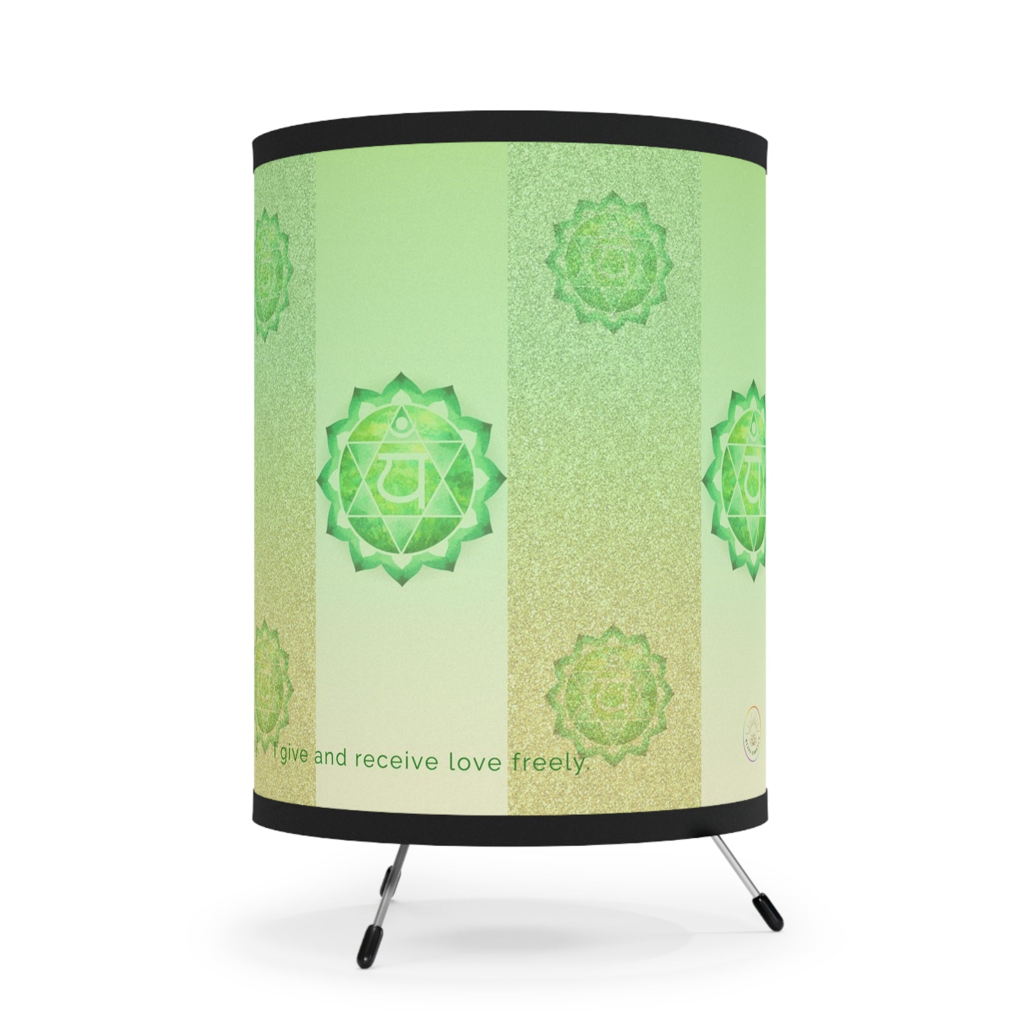 Heart Chakra Tripod Lamp – Loving Harmony