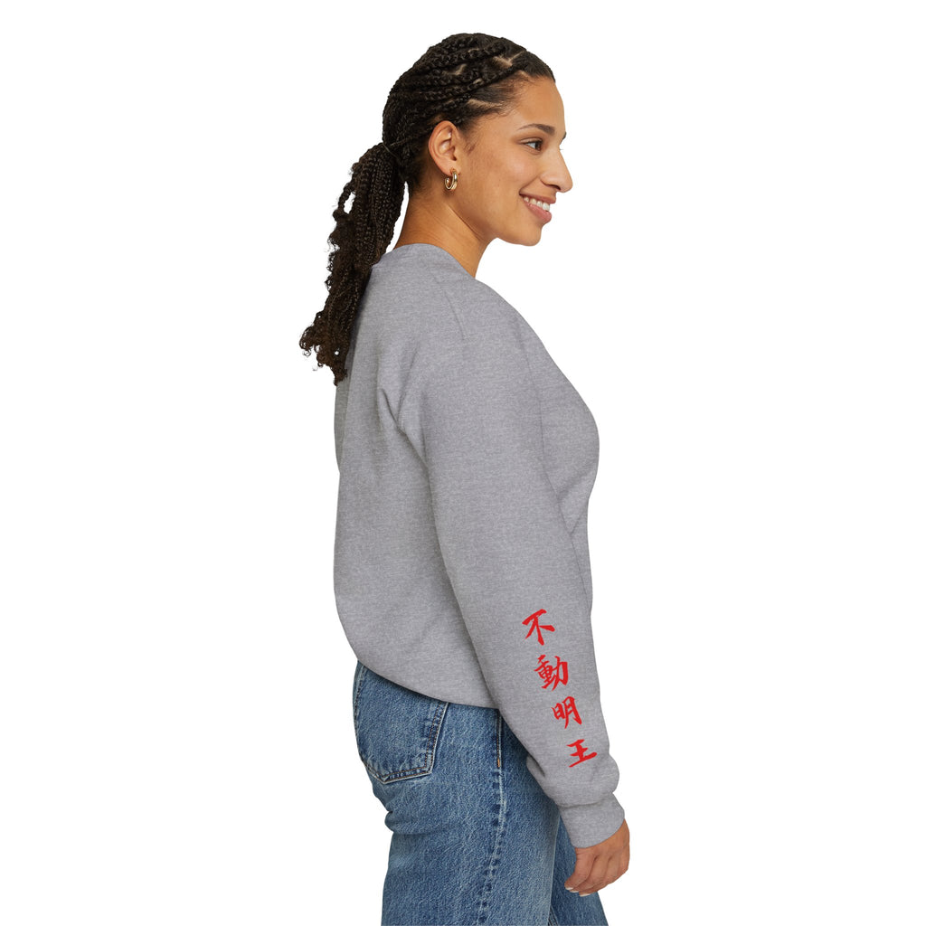Fudo Myoo (Acalanatha) Sacred Amulet Sweatshirt