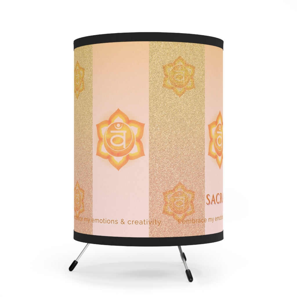 Sacral Chakra Tripod Lamp – Creative Flow