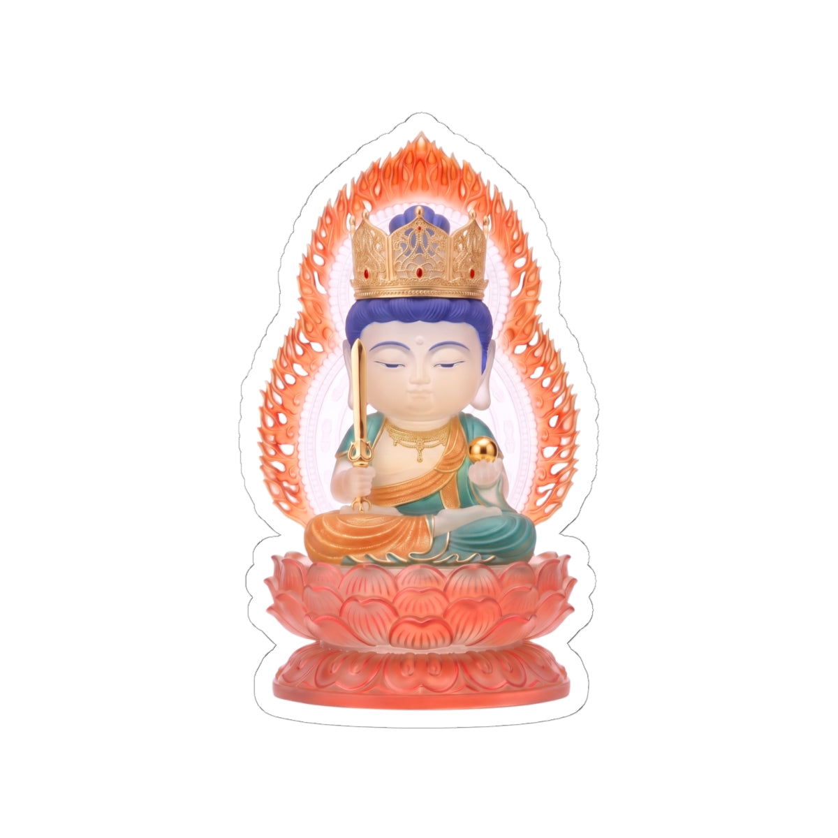 Kokuzo Bosatsu (Akasagarbha) Sacred Amulet Sticker