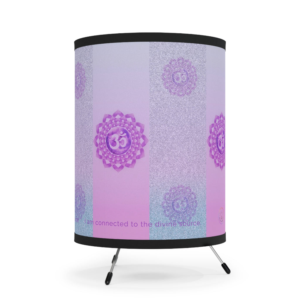 Crown Chakra Tripod Lamp – Divine Connection