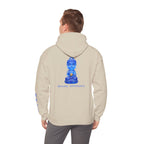 Yakushi Nyorai (Medicine Buddha) Sacred Amulet Heavy Blend Hooded Sweatshirt
