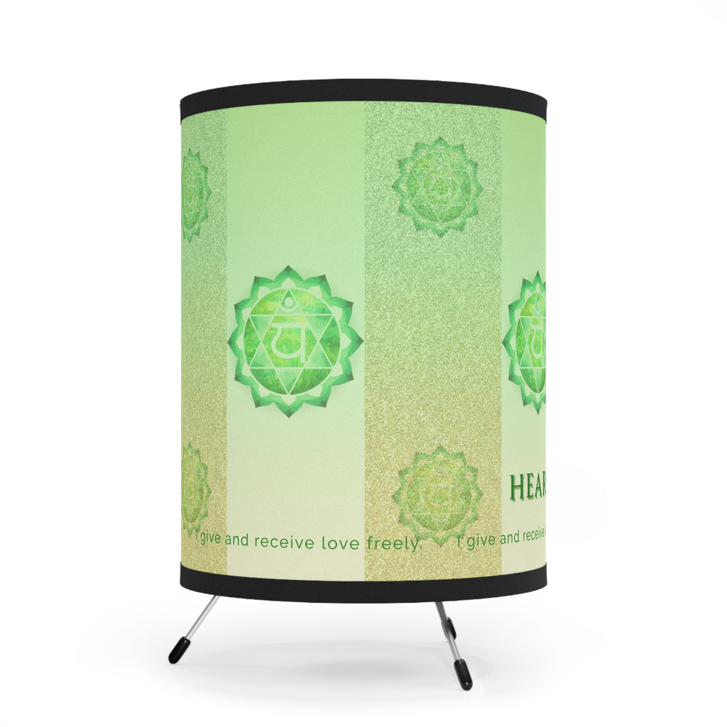 Heart Chakra Tripod Lamp – Loving Harmony