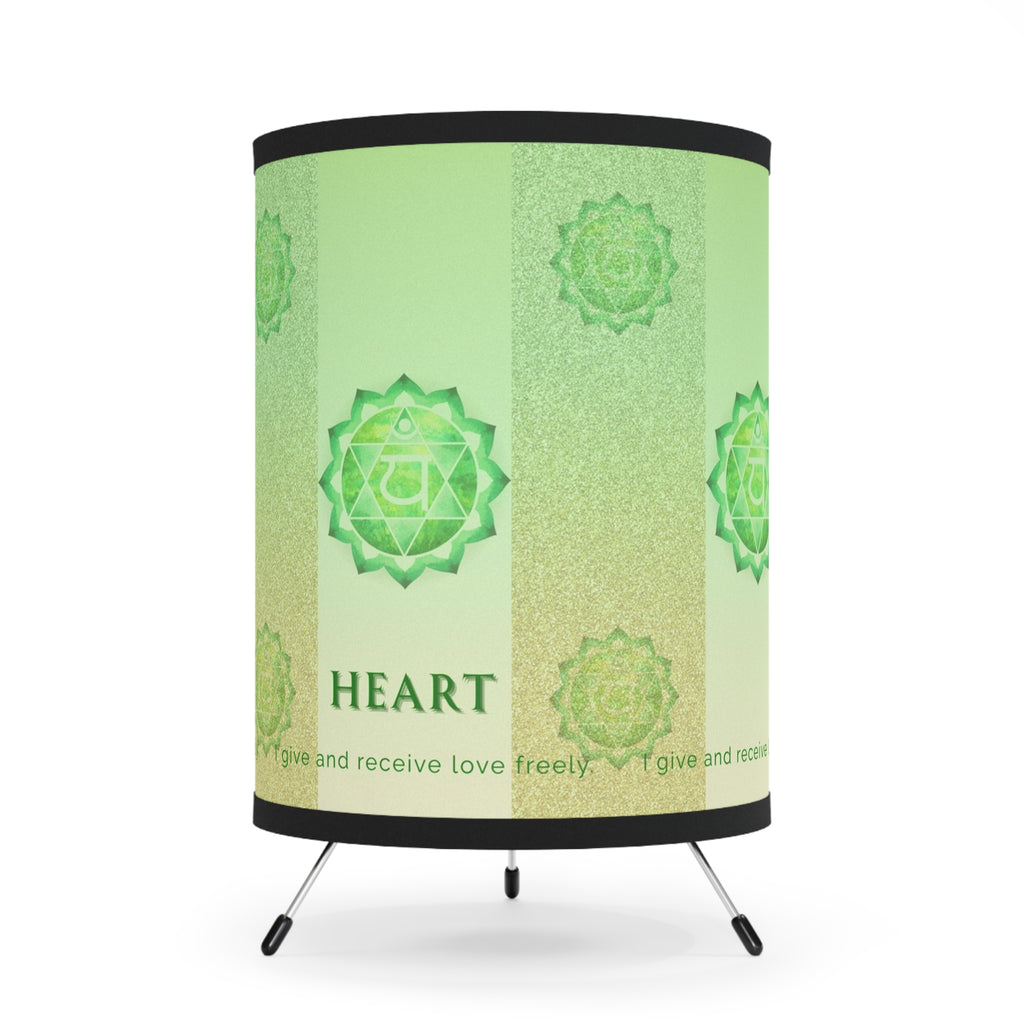 Heart Chakra Tripod Lamp – Loving Harmony