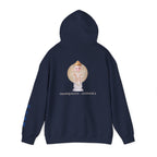 Gekko Bosatsu (Candraprabha) Sacred Amulet Heavy Blend Hooded Sweatshirt