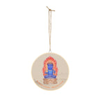 Fudo Myoo (Acalanatha) Mystic Amulet Wood Sign