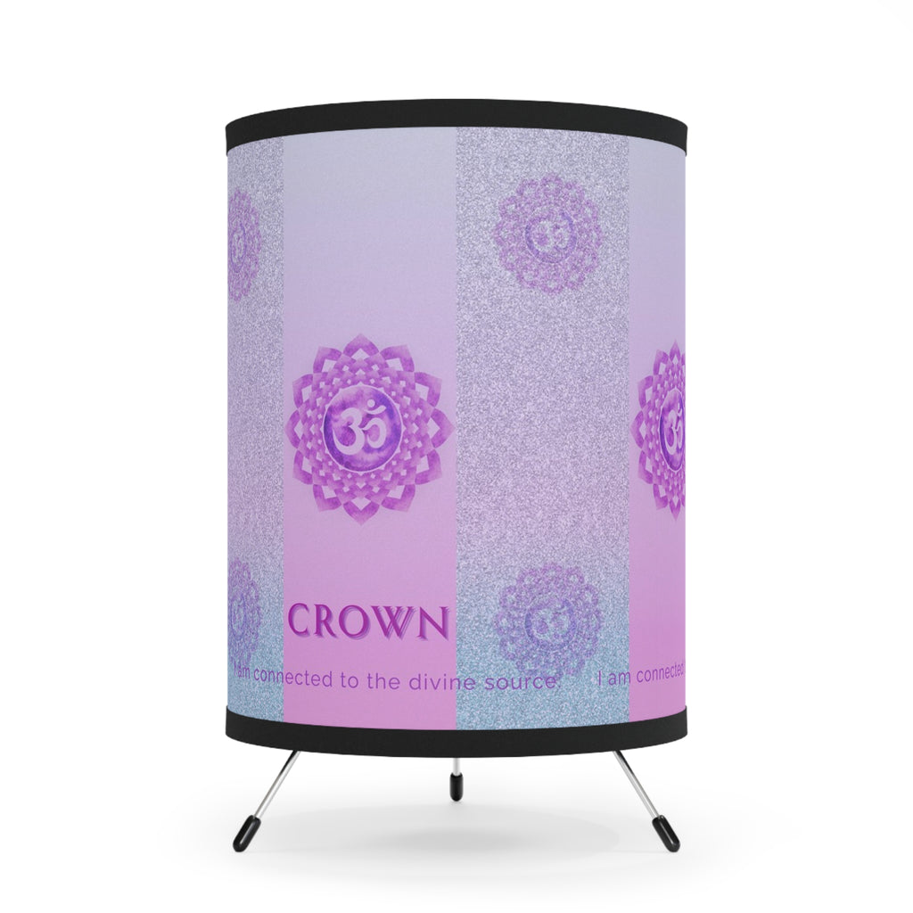 Crown Chakra Tripod Lamp – Divine Connection