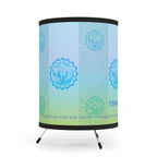 Throat Chakra Tripod Lamp – Clear Expression
