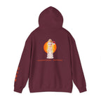 Nikko Bosatsu (Suryaprabha) Sacred Amulet Heavy Blend Hooded Sweatshirt
