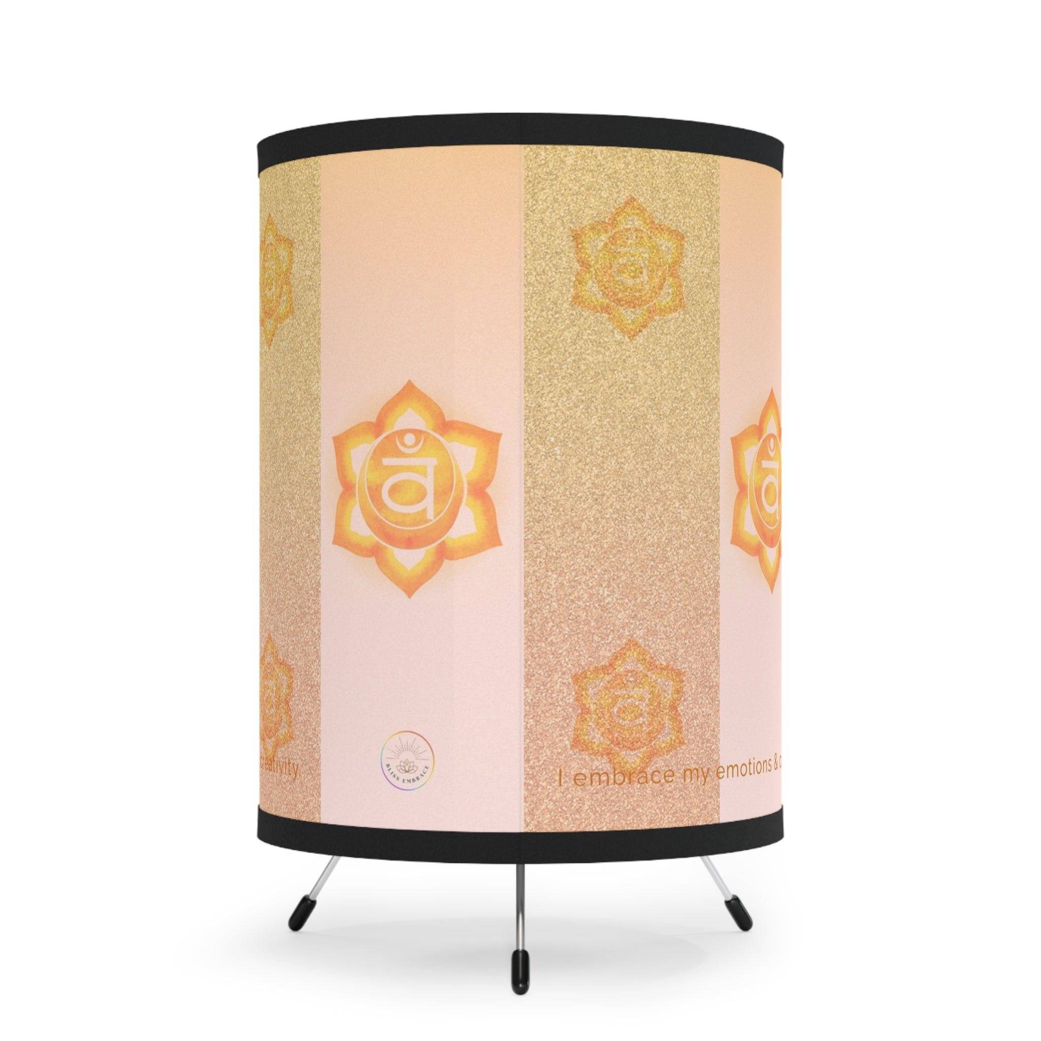 Sacral Chakra Tripod Lamp – Creative Flow