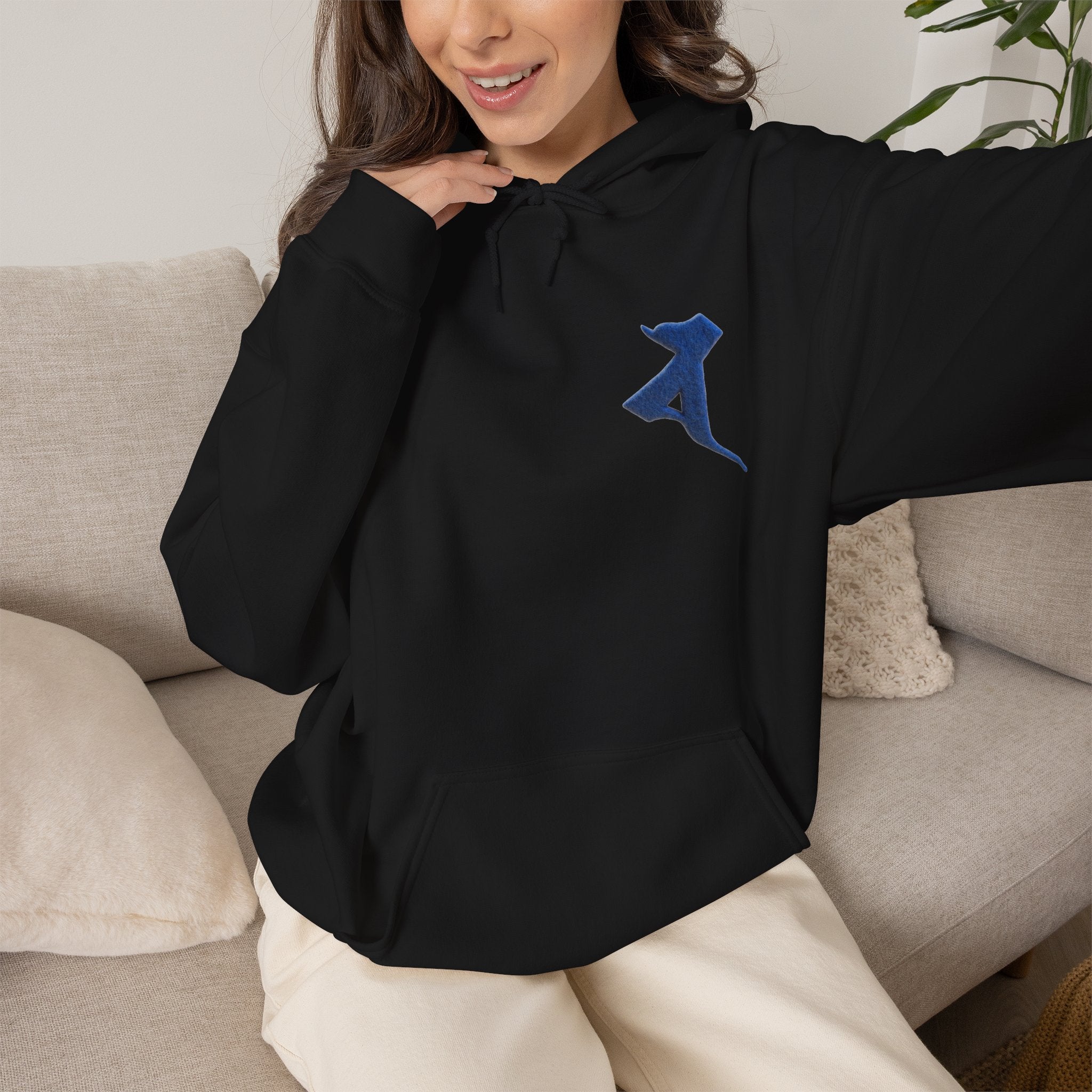 Gekko Bosatsu (Candraprabha) Sacred Amulet Heavy Blend Hooded Sweatshirt