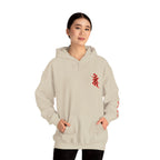 Fudo Myoo (Acalanatha) Sacred Amulet Heavy Blend Hooded Sweatshirt