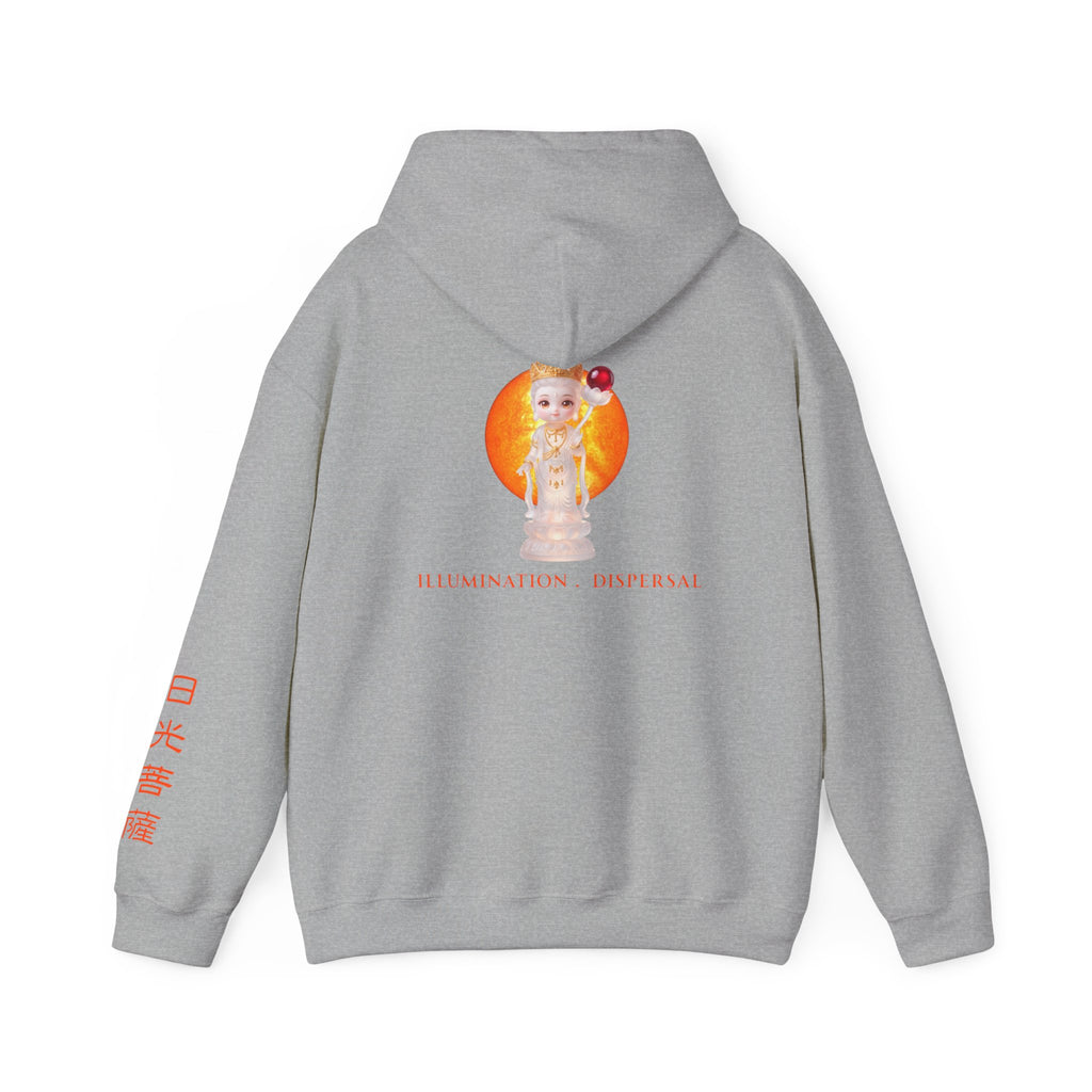 Nikko Bosatsu (Suryaprabha) Mystic Amulet Heavy Blend Hooded Sweatshirt