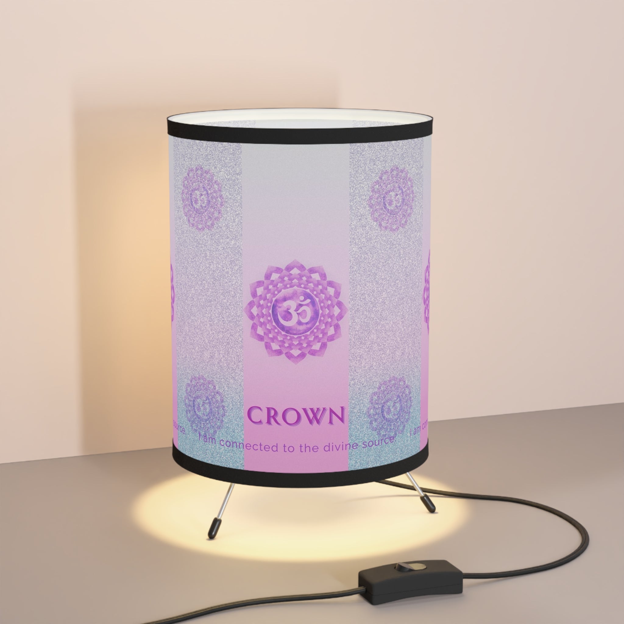 Crown Chakra Tripod Lamp – Divine Connection