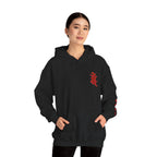 Fudo Myoo (Acalanatha) Sacred Amulet Heavy Blend Hooded Sweatshirt