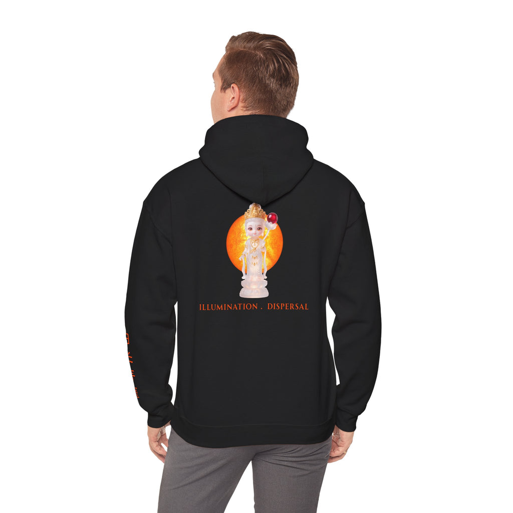 Nikko Bosatsu (Suryaprabha) Mystic Amulet Heavy Blend Hooded Sweatshirt