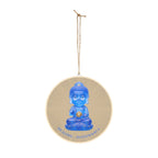 Yakushi Nyorai (Medicine Buddha) Mystic Amulet Wood Sign