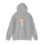 Gekko Bosatsu (Candraprabha) Sacred Amulet Heavy Blend Hooded Sweatshirt