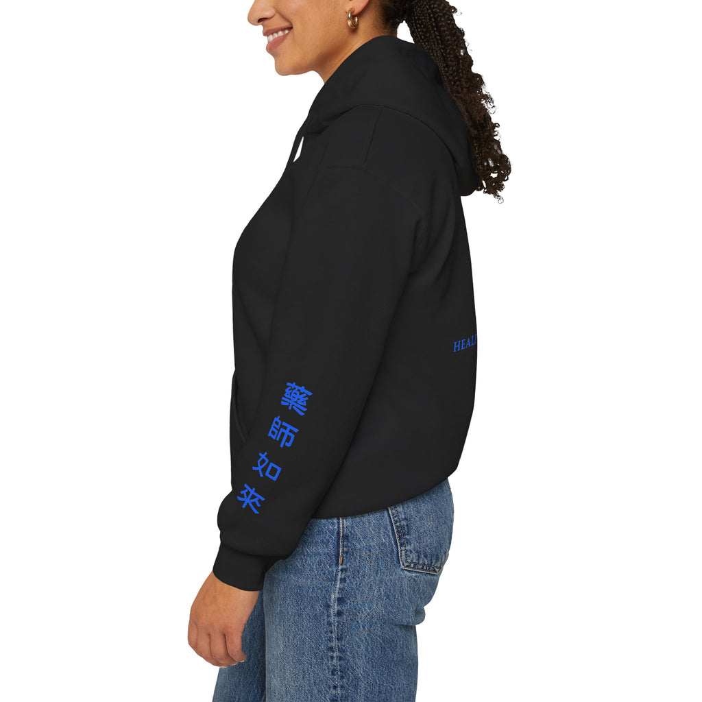 Yakushi Nyorai (Medicine Buddha) Sacred Amulet Heavy Blend Hooded Sweatshirt
