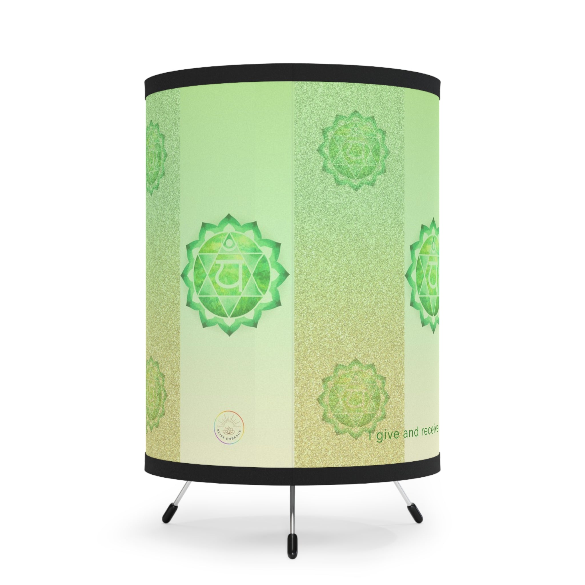 Heart Chakra Tripod Lamp – Loving Harmony