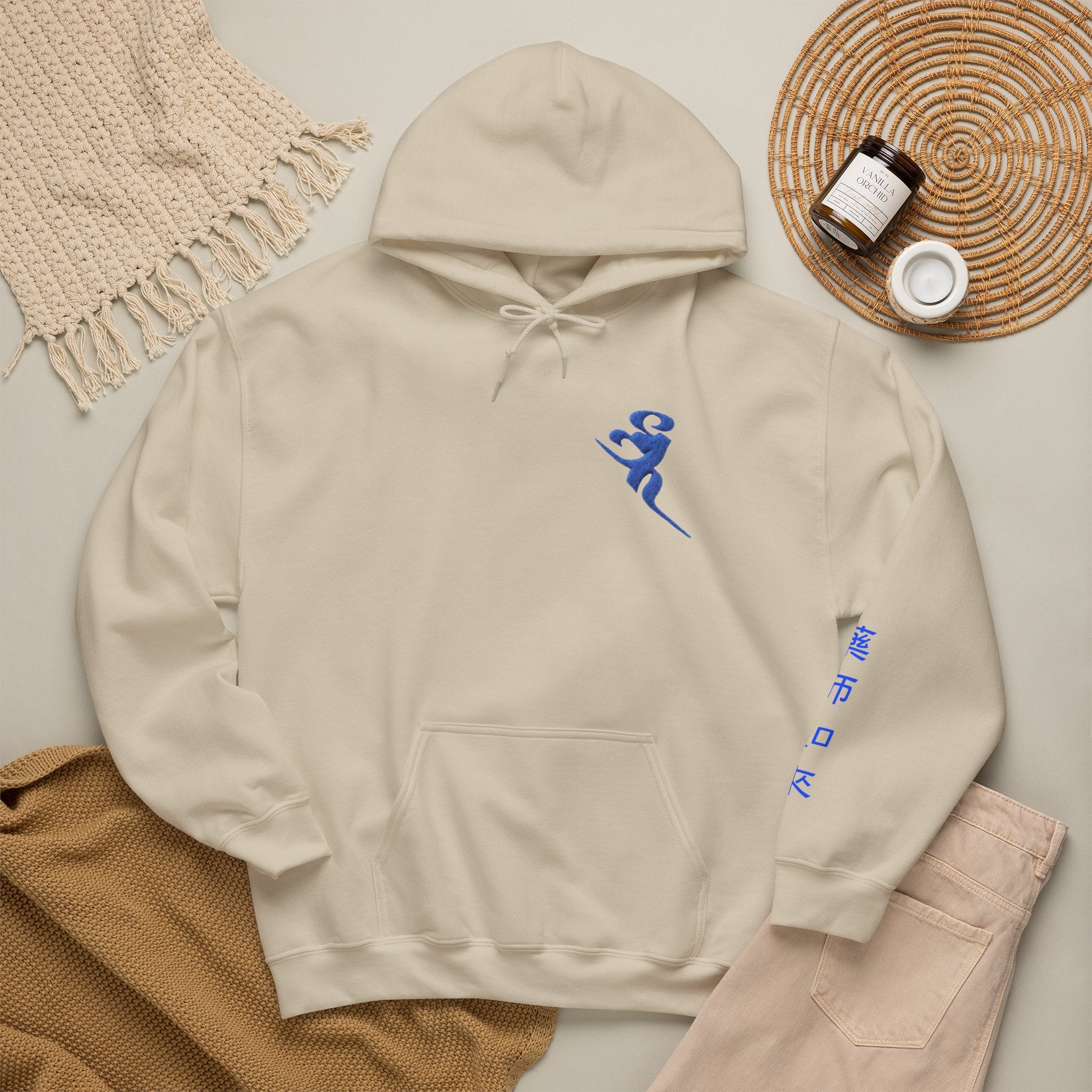 Yakushi Nyorai (Medicine Buddha) Mystic Amulet Heavy Blend Hooded Sweatshirt