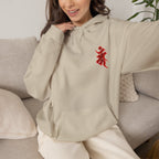 Fudo Myoo (Acalanatha) Sacred Amulet Heavy Blend Hooded Sweatshirt