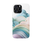 Inspirational Clear Phone Case – Let Peace Rise from Within