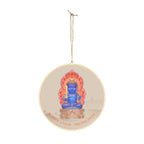 Fudo Myoo (Acalanatha) Mystic Amulet Wood Sign