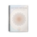 "Align Within, Shine Beyond" Mindful Spiral Notebook